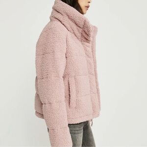 Abercrombie & Fitch pink mini coat